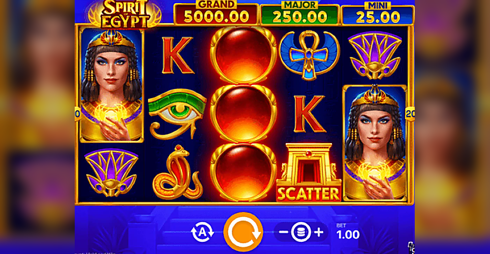 Spirit of Egypt: Hold and Win Symbols